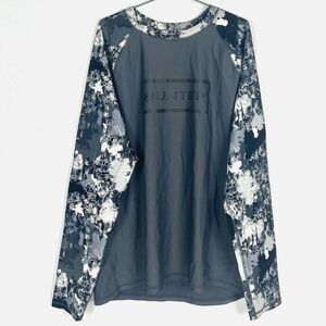Hunter Target Long Sleeve Athletic Shirt Rashgaurd Athleisure Top